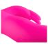 Easytoys Mad Rabbit - konijnenoren vibrator met clitorisstimulator (roze)