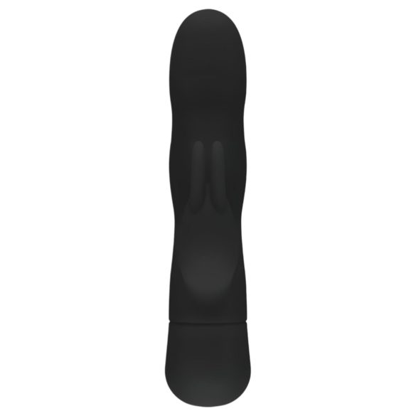 Easytoys Mad Rabbit - rabbit vibrator met clitorisstimulator - zwart
