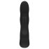 Easytoys Mad Rabbit - rabbit vibrator met clitorisstimulator - zwart