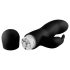 Easytoys Mad Rabbit - rabbit vibrator met clitorisstimulator - zwart