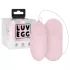 LUV EGG - draagbaar, oplaadbaar vibrerend eitje met afstandsbediening (roze)