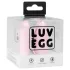 LUV EGG - draagbaar, oplaadbaar vibrerend eitje met afstandsbediening (roze)