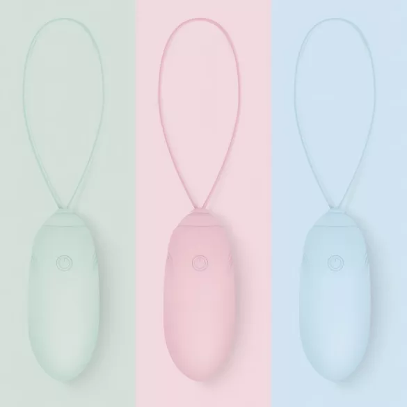 LUV EGG - draagbaar, oplaadbaar vibrerend eitje met afstandsbediening (roze)