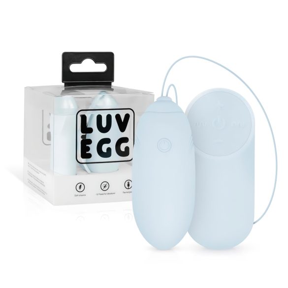 LUV EGG - draadloos vibrerend ei met accu (blauw)