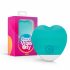 / Good Vibes Oron - oplaadbare hartvormige clitoris vibrator (turkoois)