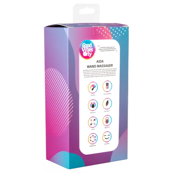 Good Vibes Aida - waterdichte vibrator massager - turquoise