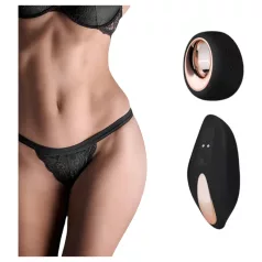   Pantyrebel - vibrerende slip met afstandsbediening - oplaadbaar - zwart (S-L)