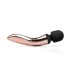 Rosy Gold Wand Curve - oplaadbare massagetrillende (rosegoud)