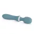 Bloom Orchid Wand - oplaadbare massage vibrator - turquoise
