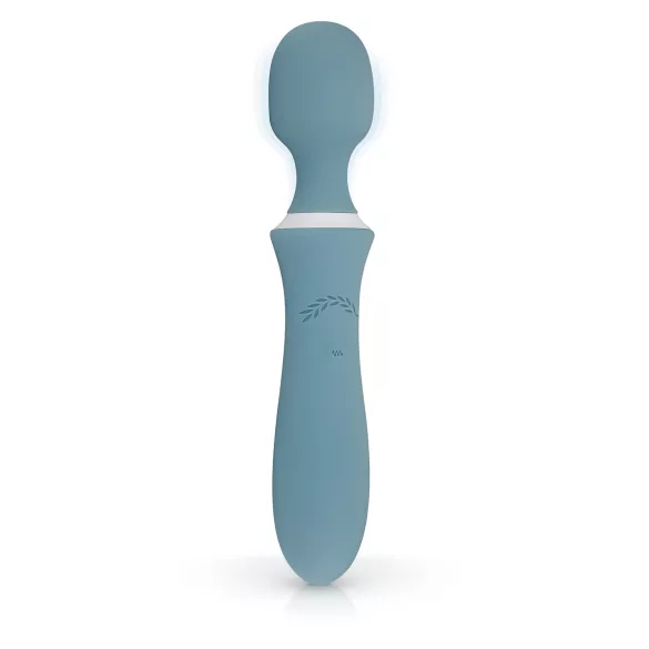 Bloom Orchid Wand - oplaadbare massage vibrator - turquoise