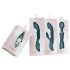 Bloom Violet Rabbit - G-punt en clitoris vibrator (turkoois)