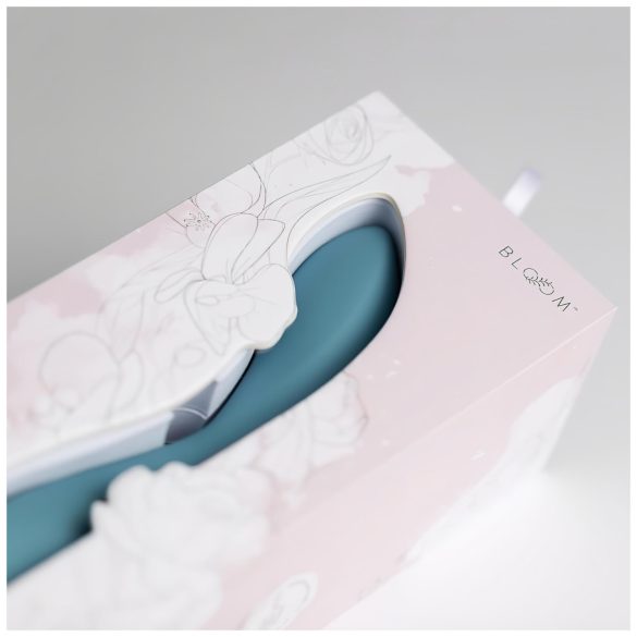 Bloom Rose - G-spot vibrator - oplaadbaar siliconen - turquoise