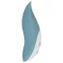 Bloom Tulip - oplaadbare siliconen clitoris vibrator - turquoise