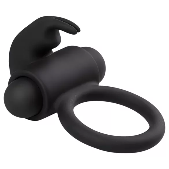 EasyToys Bunny - vibrerende penisring - siliconen - zwart