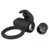 EasyToys Bunny - vibrerende penisring - siliconen - zwart