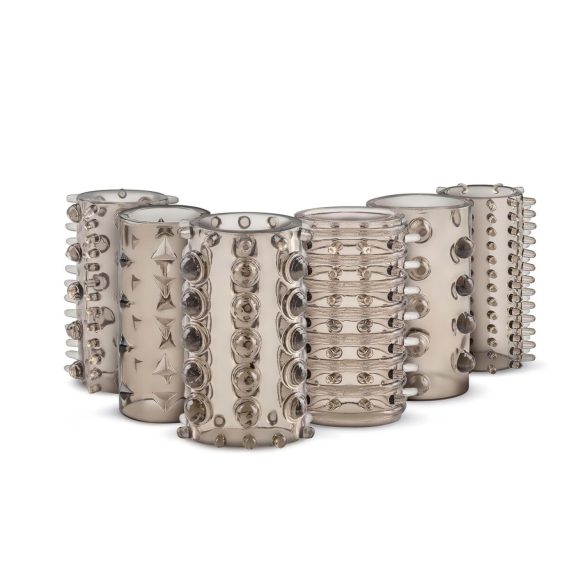 Easytoys - penismanchet set - grijs - 6 stuks