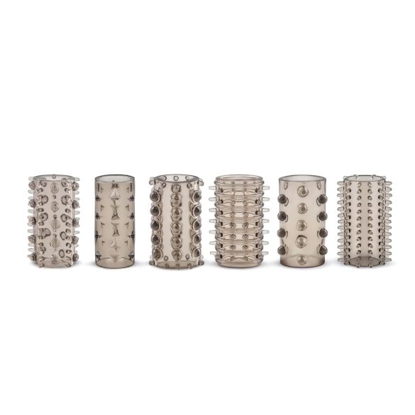 Easytoys - penismanchet set - grijs - 6 stuks