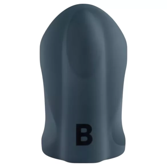 Boners - oplaadbare vibrerende open masturbator - grijs