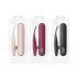 Senzi - oplaadbare, waterdichte clitorisvibrator (rood)