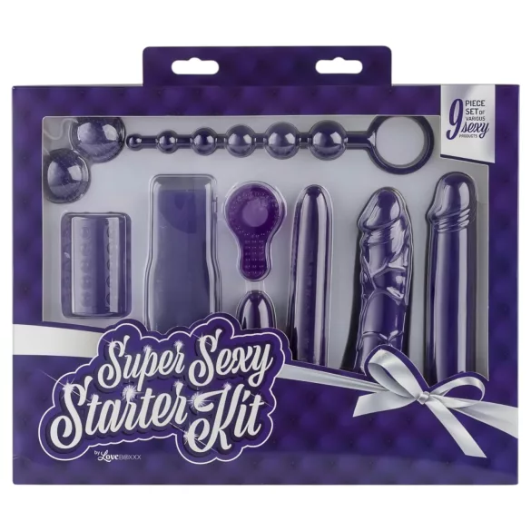 LoveBoxxx Super Sexy - vibrator set - 9-delig
