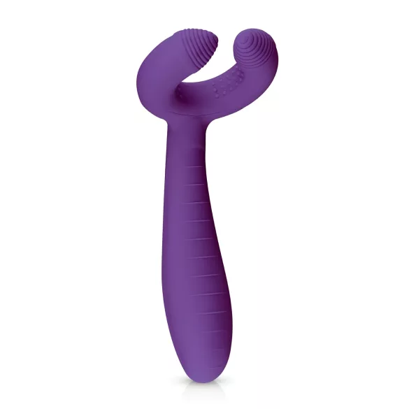 Easytoys Couple - oplaadbare waterproof koppel vibrator - paars