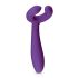 Easytoys Couple - Oplaadbare, waterdichte paren vibrator (paars)
