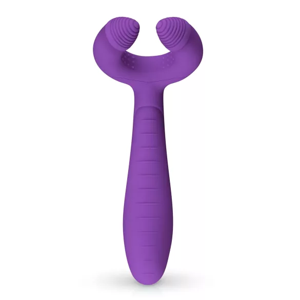 Easytoys Couple - oplaadbare waterproof koppel vibrator - paars