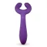 Easytoys Couple - oplaadbare waterproof koppel vibrator - paars