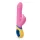 PMV20 Copy Dolphin - rotatie vibrator met clitorisstimulator - roze
