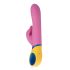 PMV20 Copy Dolphin - draaiende vibrator met clitorisarm (roze)