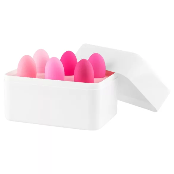 Teazers - set van 6 kegelkogels (roze)