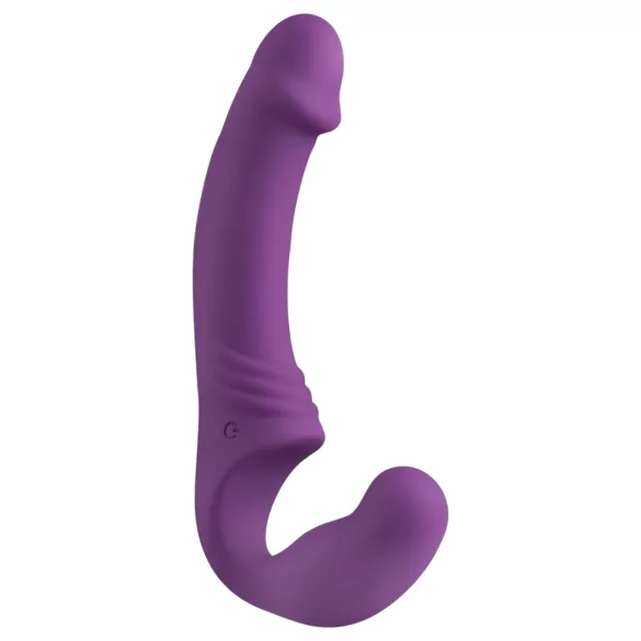 Easytoys - oplaadbare strapless vibrator - zonder harnas - paars