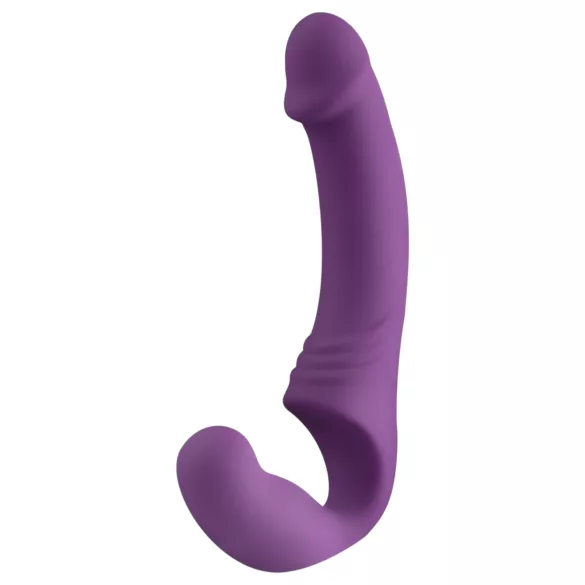 Easytoys - oplaadbare strapless vibrator - zonder harnas - paars