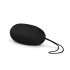 Easytoys - vibrator ei op afstand - oplaadbaar, waterdicht - zwart