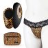 Panthra Tania - tril-stimulerende slip (luipaard-zwart)
