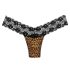 Panthra Tania - tril-stimulerende slip (luipaard-zwart)