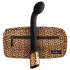 Panthra Nila - g-spot vibrator - oplaadbaar waterdicht - luipaard zwart