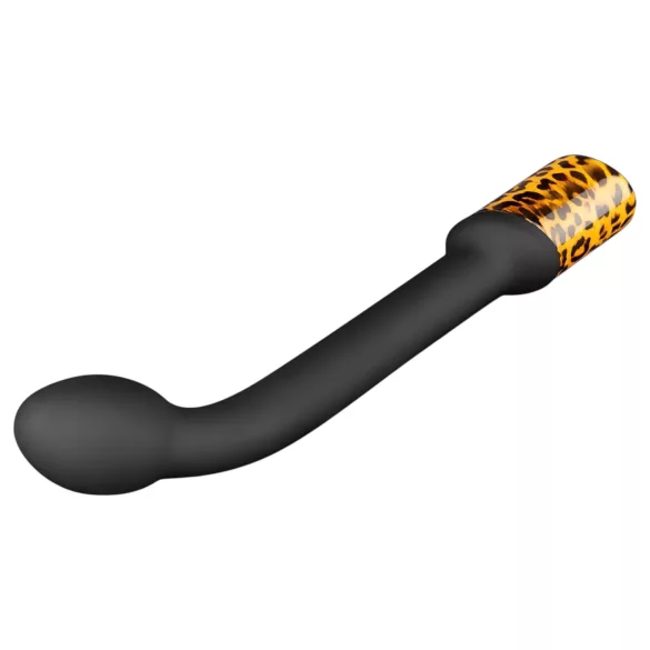 Panthra Nila - g-spot vibrator - oplaadbaar waterdicht - luipaard zwart