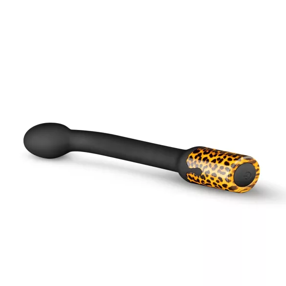 Panthra Nila - g-spot vibrator - oplaadbaar waterdicht - luipaard zwart