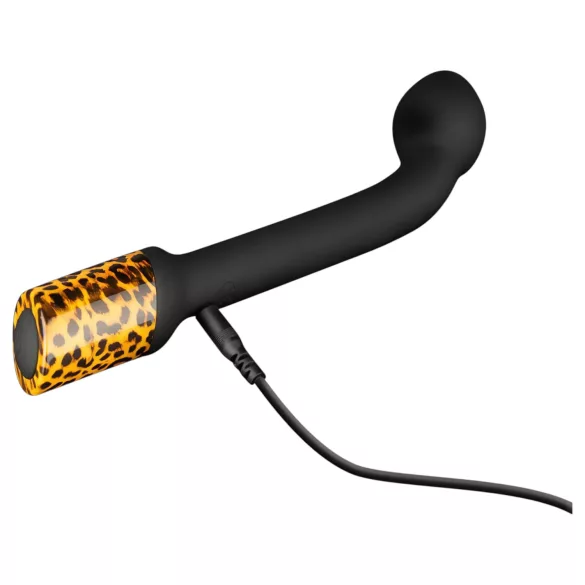 Panthra Nila - g-spot vibrator - oplaadbaar waterdicht - luipaard zwart