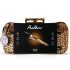 Panthra Shaka Wand - oplaadbare massager (luipaard-zwart)