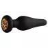 Panthra Kesia - siliconen buttplug set - 3 stuks - zwart