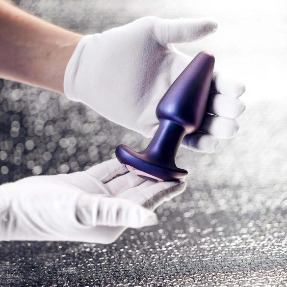 Hueman Meteoroid - anaal vibrator met roterende kralen - draadloos - paars