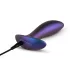 Hueman Uranus - anaal vibrator met afstandsbediening - oplaadbaar - paars