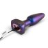 Hueman Space Force - waterdichte, stuwende anale vibrator (paars)