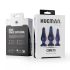 Hueman Comets - siliconen buttplug set (3-delig) - paars