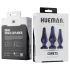 Hueman Comets - siliconen buttplug set - 3 stuks - paars