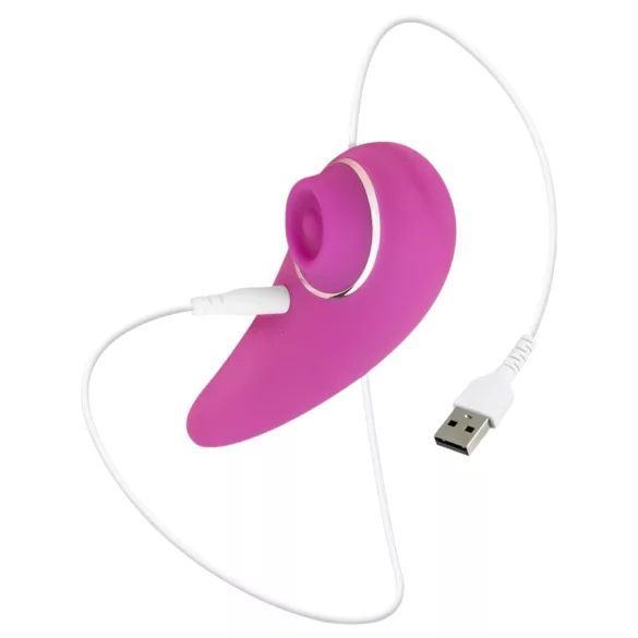 EasyToys Taptastic Vibe - oplaadbare, waterdichte clitorisvibrator (roze)