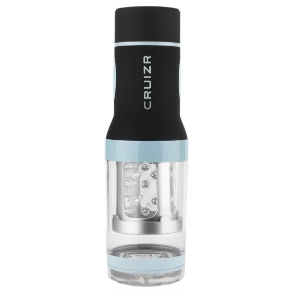 CRUIZR CM04 - automatische draaiende masturbator - oplaadbaar - zwart/blauw