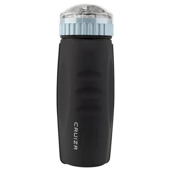 CRUIZR CM05 - automatische masturbaator - zuig- en stootfunctie - zwart/blauw